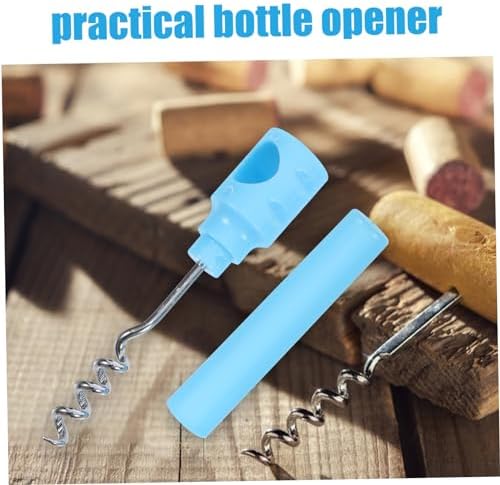 Hoement 5PCS Portable Wine Opener Set with Stopper and Cap Lifter