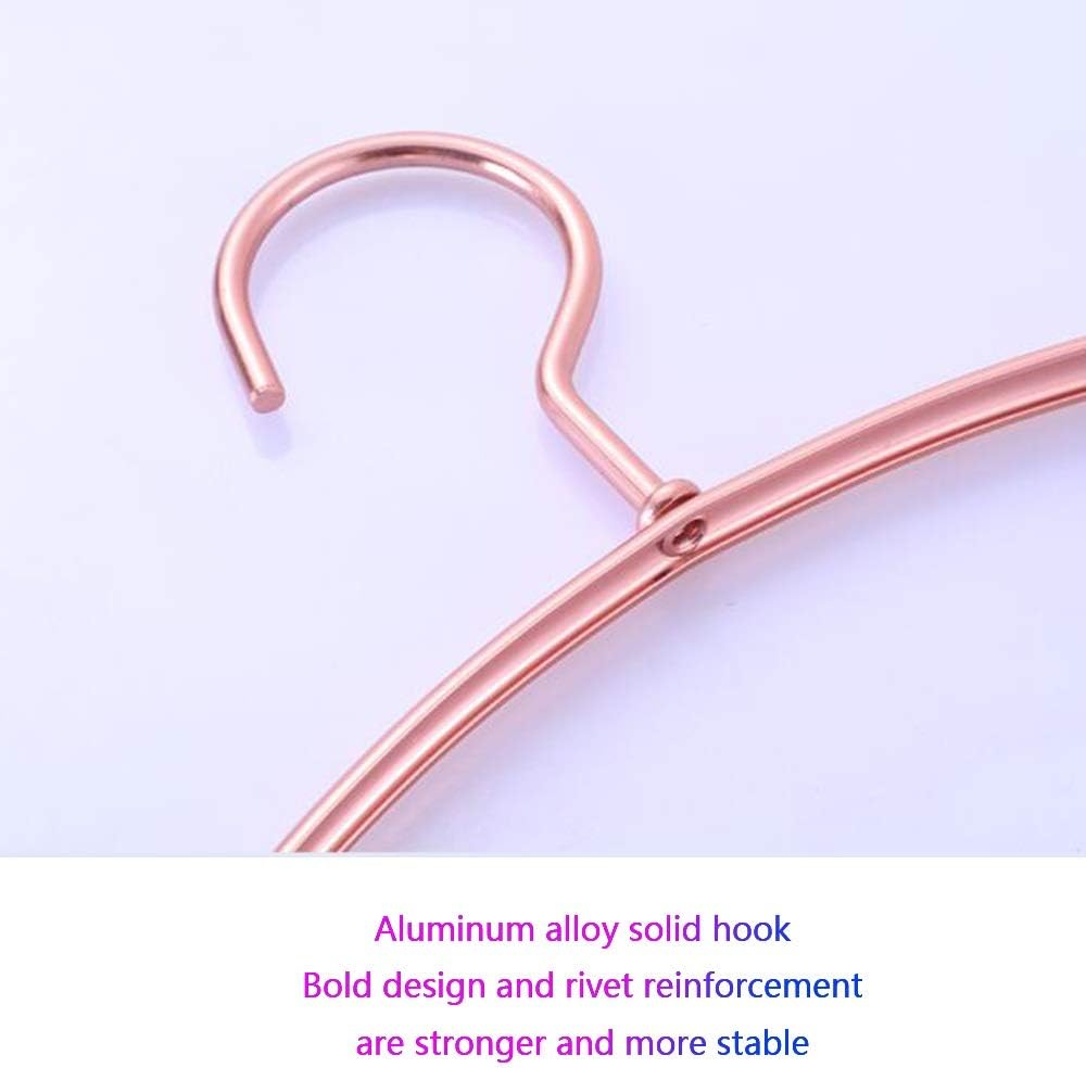 TBLOTYD Metal Hangers 50 Pack Non-Slip