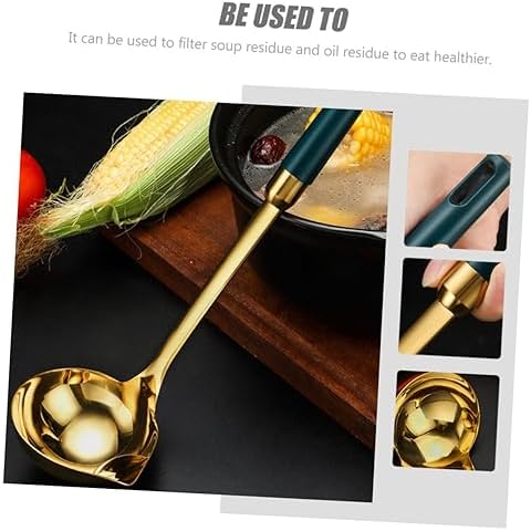 BESPORTBLE 1pc Stainless Steel Fat Separator Ladle