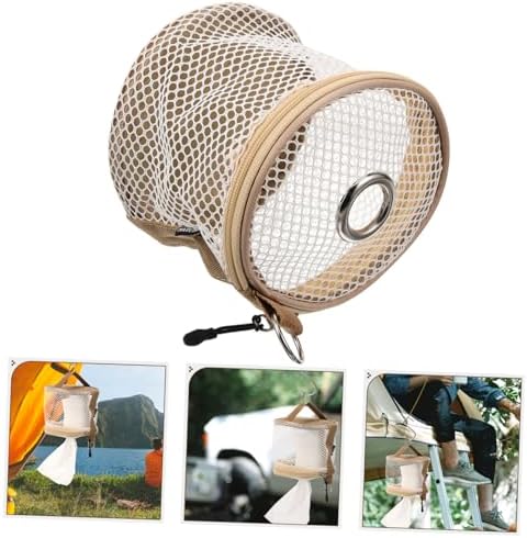 WESIEVYA Portable Tissue Storage Bag for Travel Camping Car