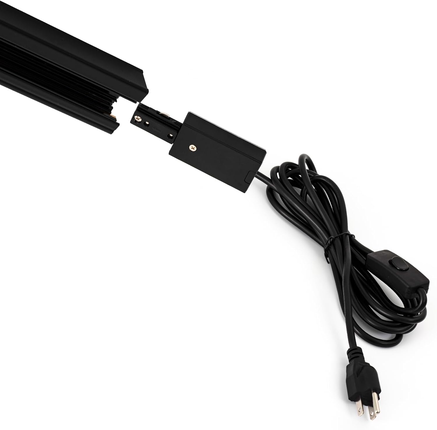 VANoopee H Track Lighting Rails Kit 8FT Black
