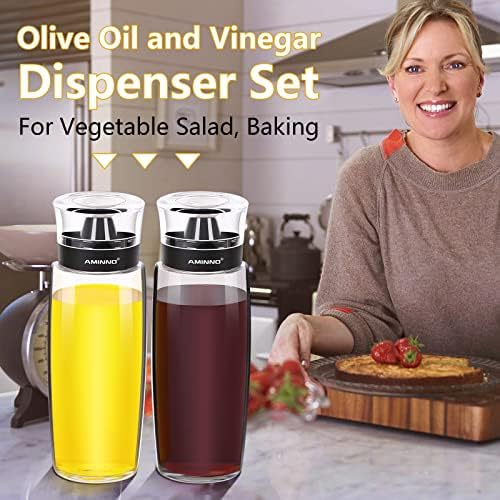 Aminno Oil and Vinegar Dispenser 2 Pack