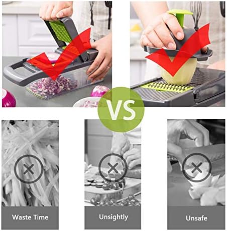 Drizom All-in-One Vegetable Chopper with 7 Blades