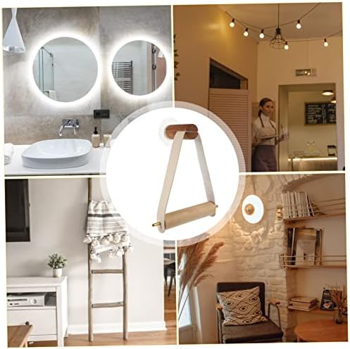 Toilet Paper Holder Wall Mount Storage Rack Durable Space Saving
