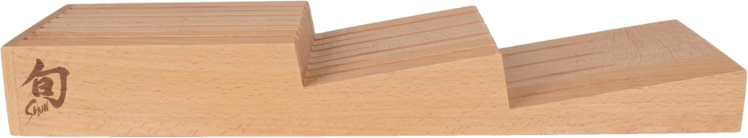 Shun Drawer Knife Tray with 7 Slots and Honing Steel Space 1