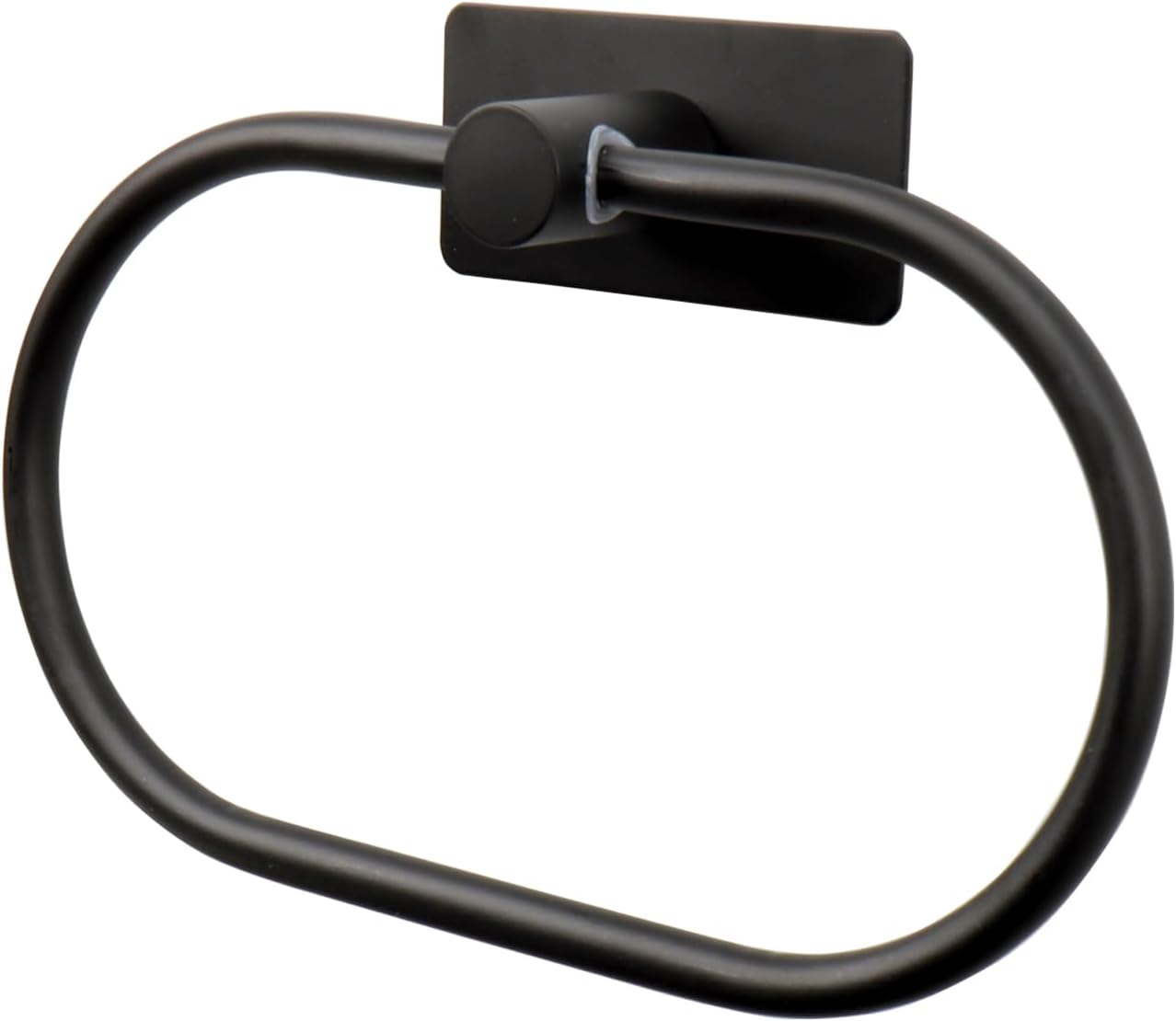 Vanloory Matte Black Oval Towel Ring