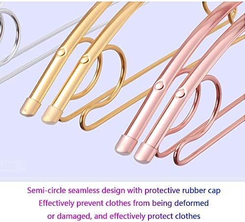 TBLOTYD Metal Hangers 50 Pack Non-Slip