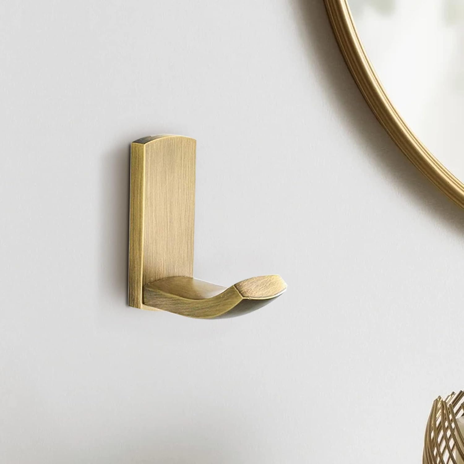 WINCASE Antique Brass Towel Hook 2 Pack 1