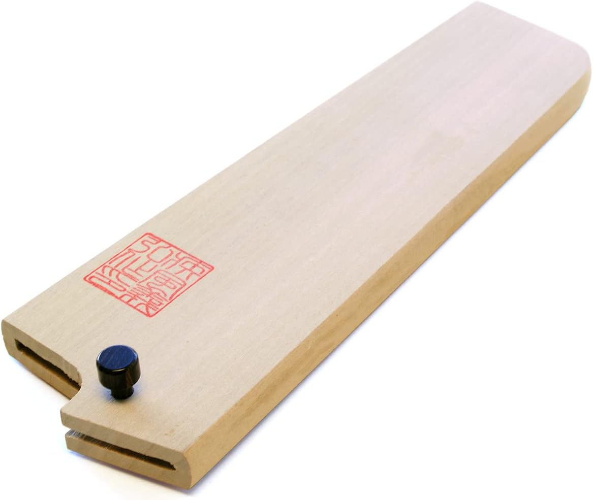 Yoshihiro Natural Magnolia Wood Saya Blade Protector for Nakiri 65in
