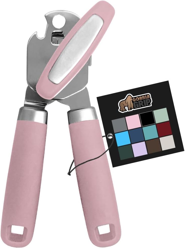 GORILLA GRIP Pink Heavy Duty Can Opener
