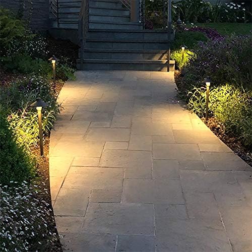 DAONEG MarsLG BRS1 65 Shade Brass Path Light 8-Pack