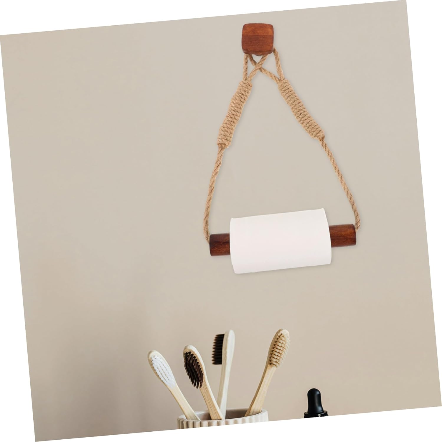 Veemoon Wall Mounted Toilet Paper Holder with Storage