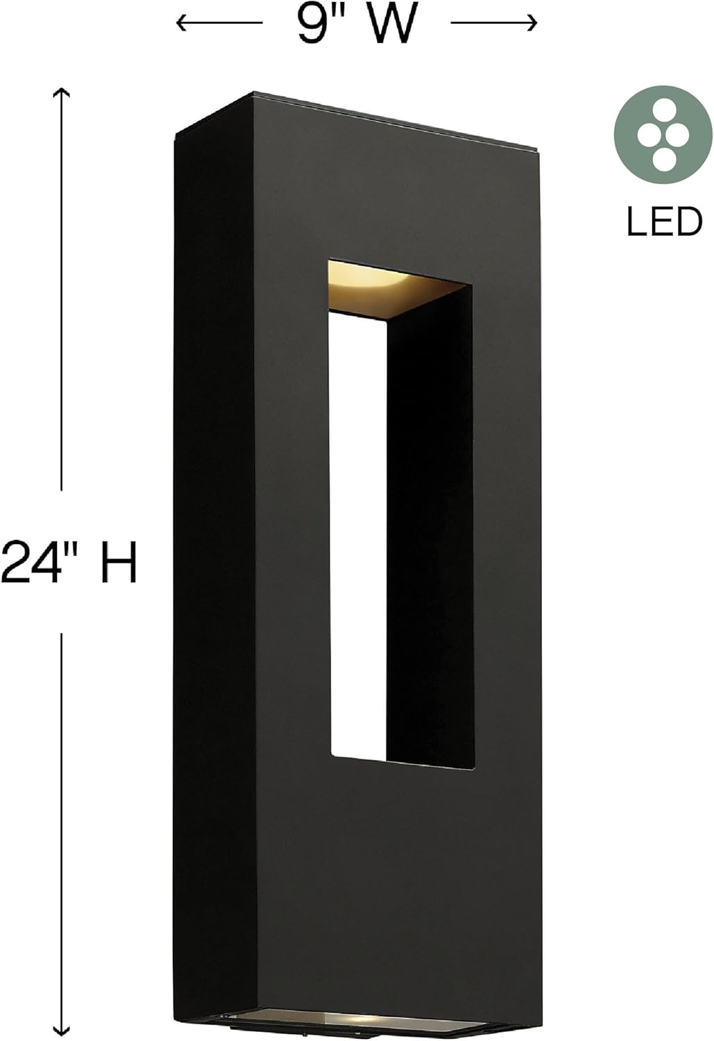 Hinkley Atlantis Large Wall Light with LED