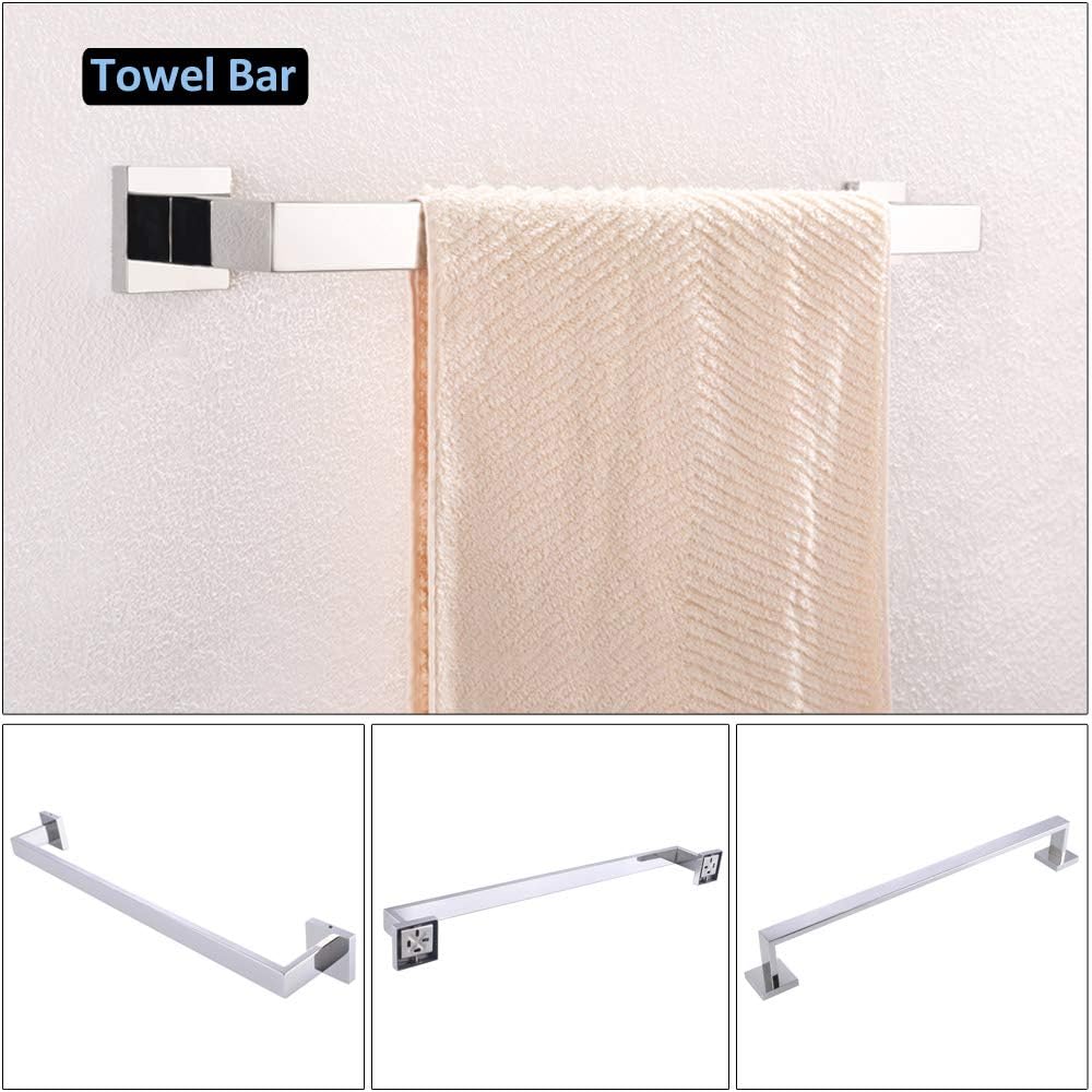 Angle Simple 2374 Inch Stainless Steel Towel Bar