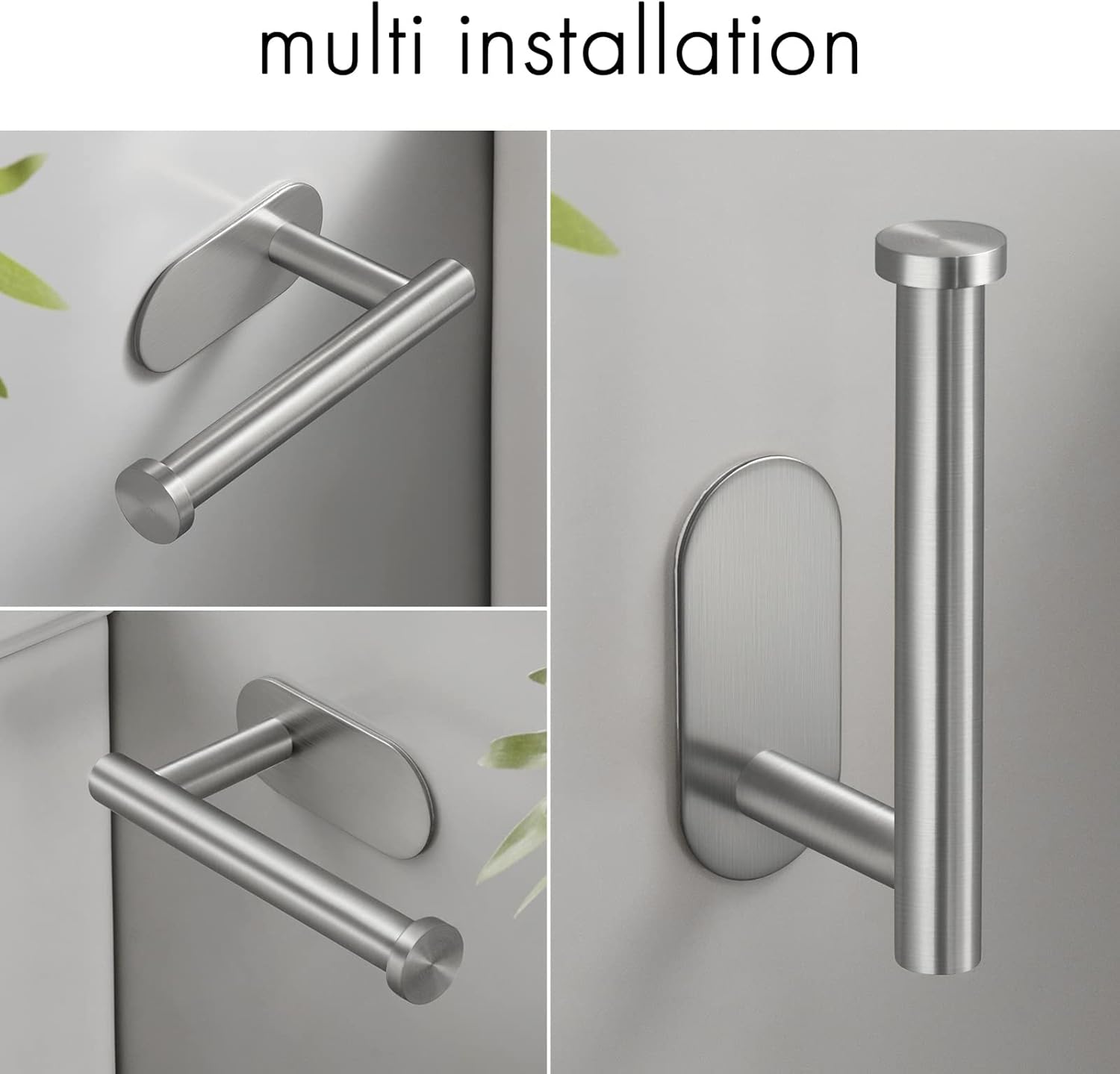 Rust-Resistent Self-Adhesive Towel Bar