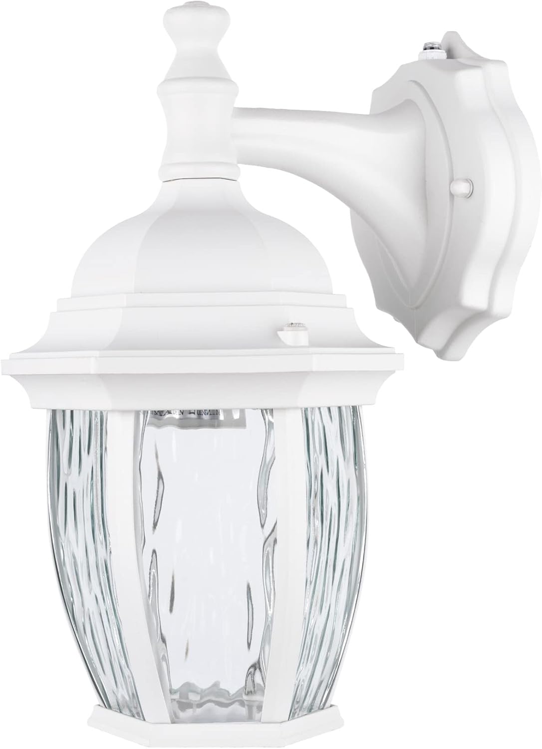 LIT-PATH Dusk to Dawn Wall Lantern with E26 Base