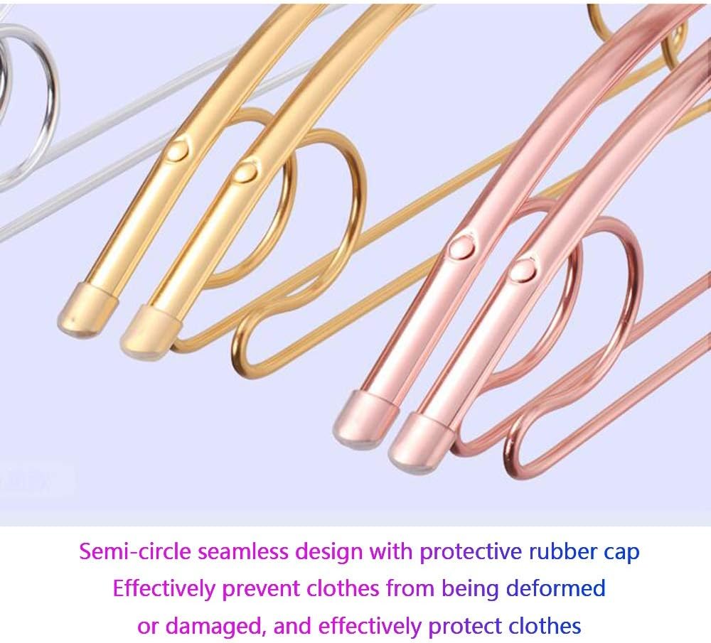 TBLOTYD Metal Hangers 50 Pack Non-Slip