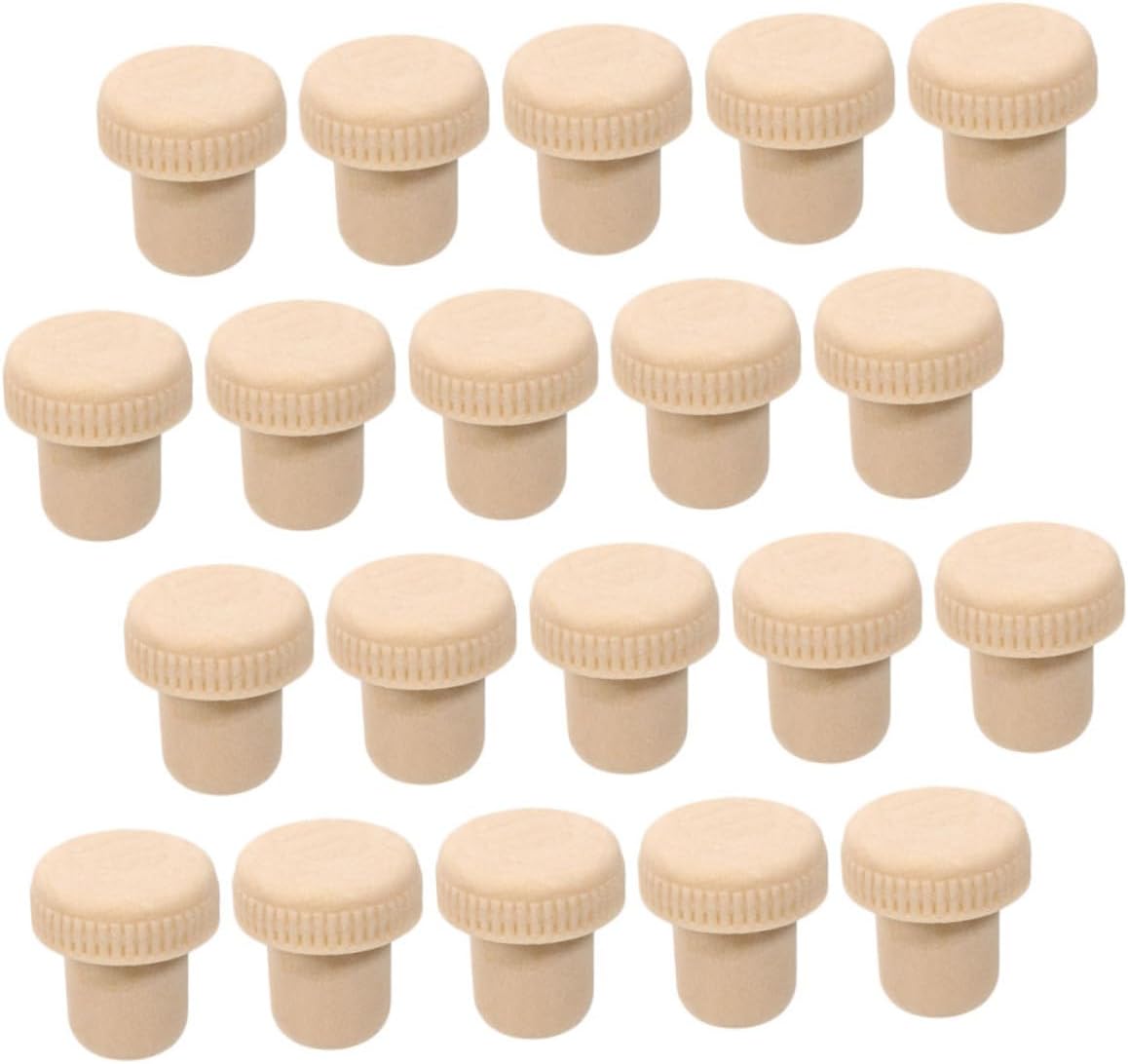 20pcs Cute Polymer Wine Bottle Stopper Set