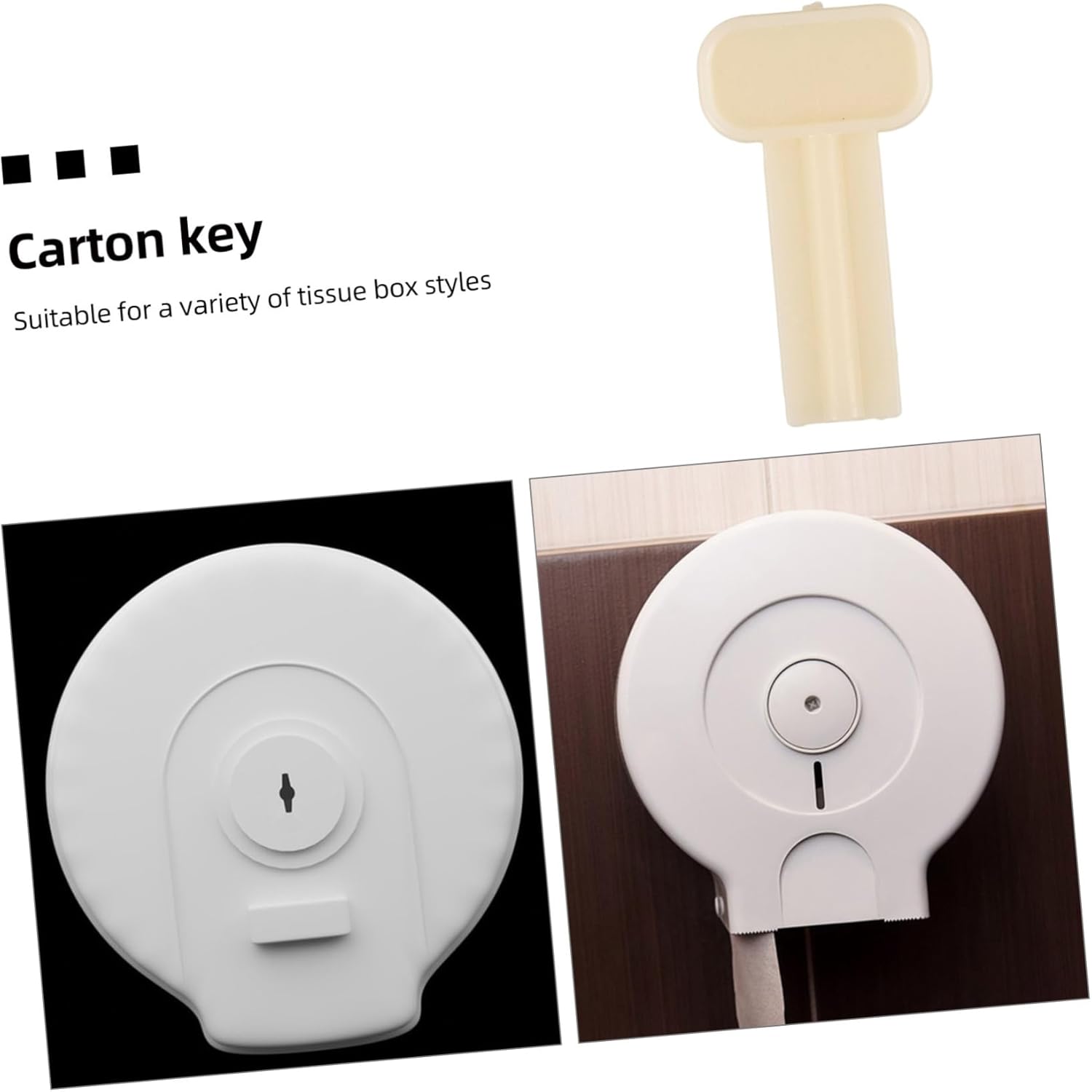 ERINGOGO Toilet Paper Dispenser Key for Enhanced Security and Easy Access