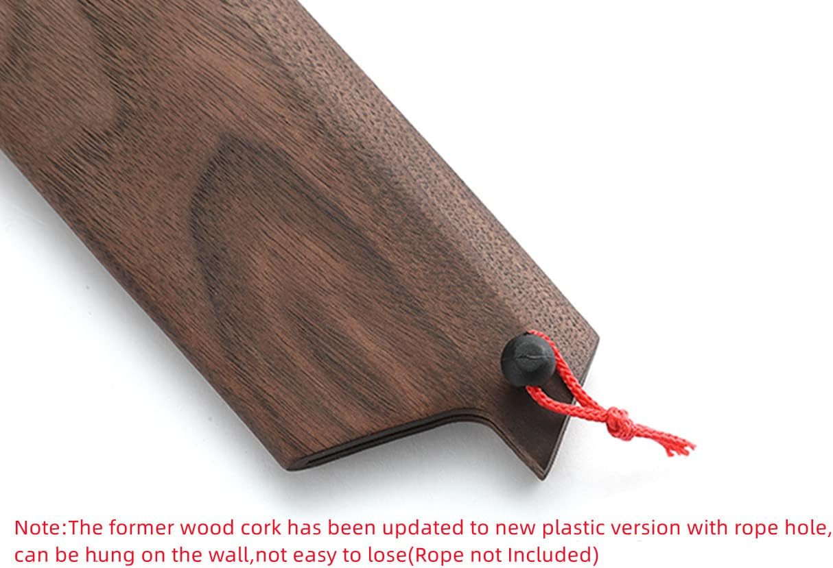 Aibote Black Walnut Knife Sheath for Sashimi Knives