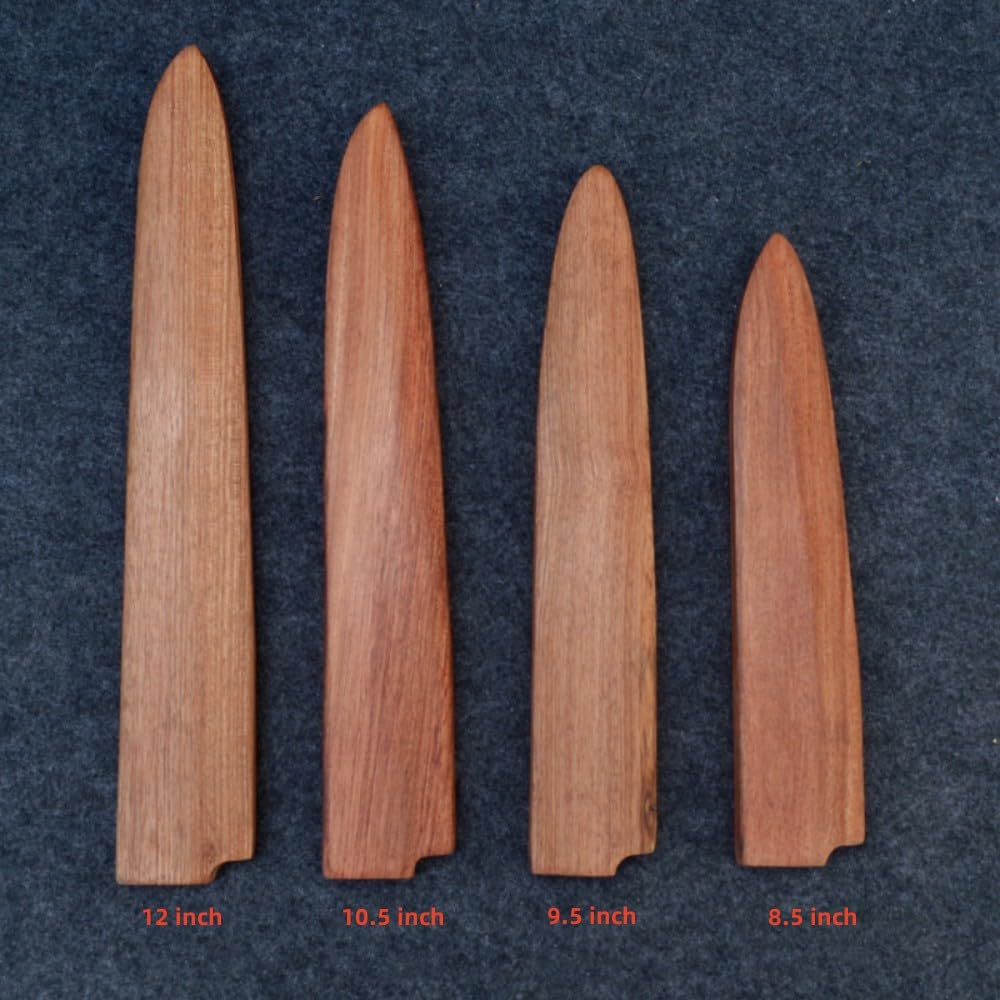 Aibote Rosewood Magnetic Knife Sheath for Yanagiba Slicer