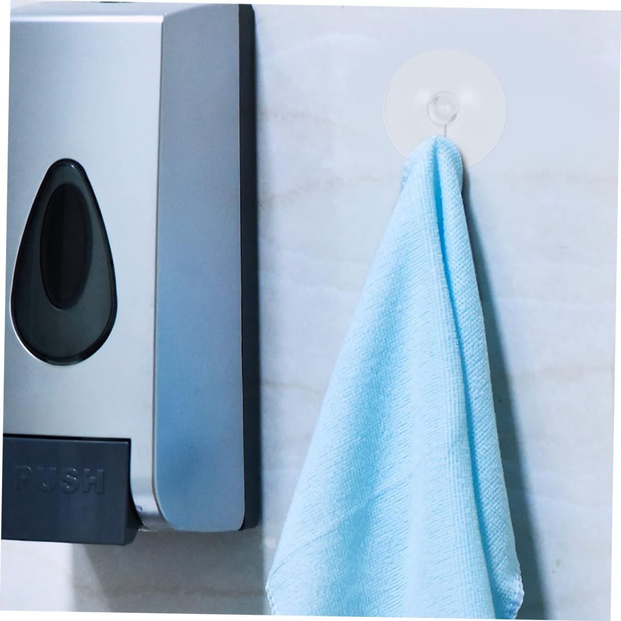 Unomor 8pcs Heavy Duty Suction Cup Hooks for Bathroom Kitchen