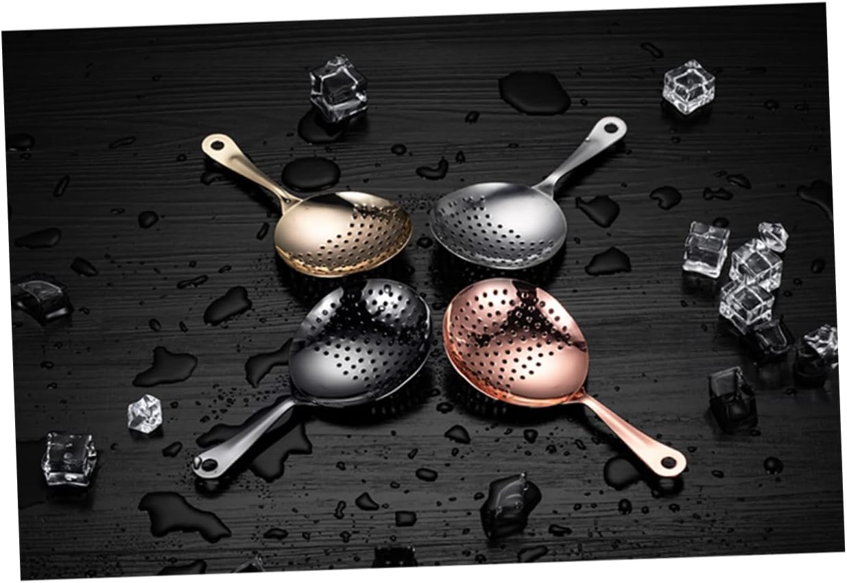 SHOWERORO Stainless Steel Cocktail Strainer with Slots 1