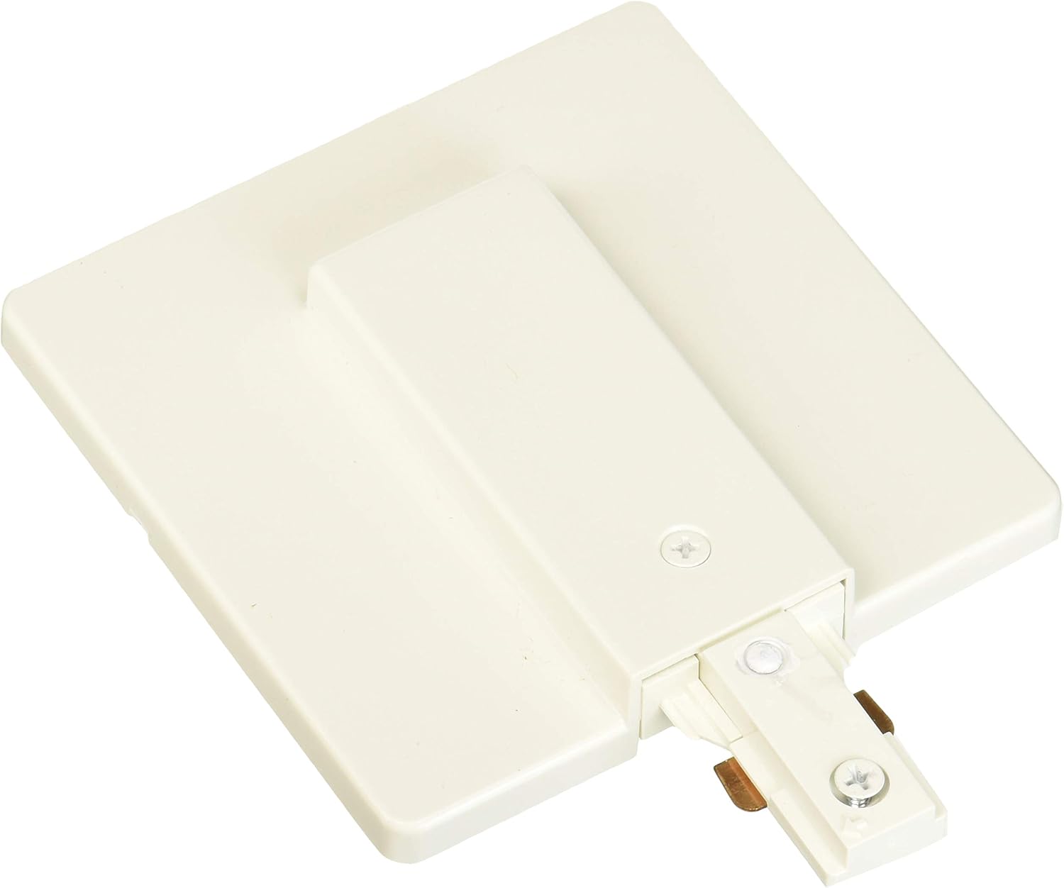 Juno T21Wh Track Lighting End Connector