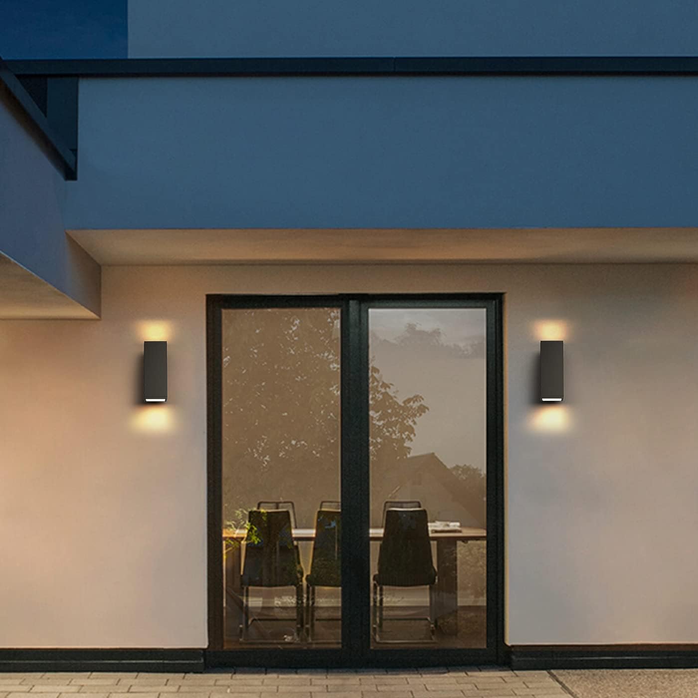 Modern Outdoor Wall Light - Aluminum Sconce Waterproof Porch Mount