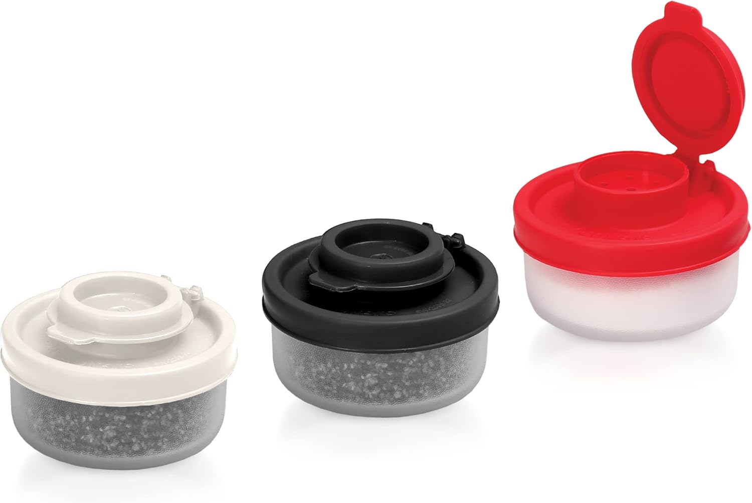 SIGNORAWARE 3-Pack Salt Pepper Shakers Airtight Moisture Proof