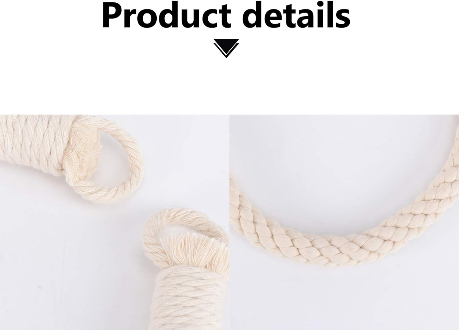 COHEALI Rope Toilet Paper Holder Wall Mount