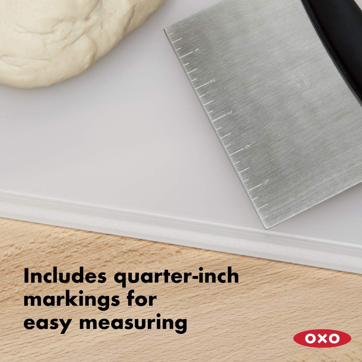OXO Good Grips Cast Iron Brush and Stainless Steel Scraper Chopper