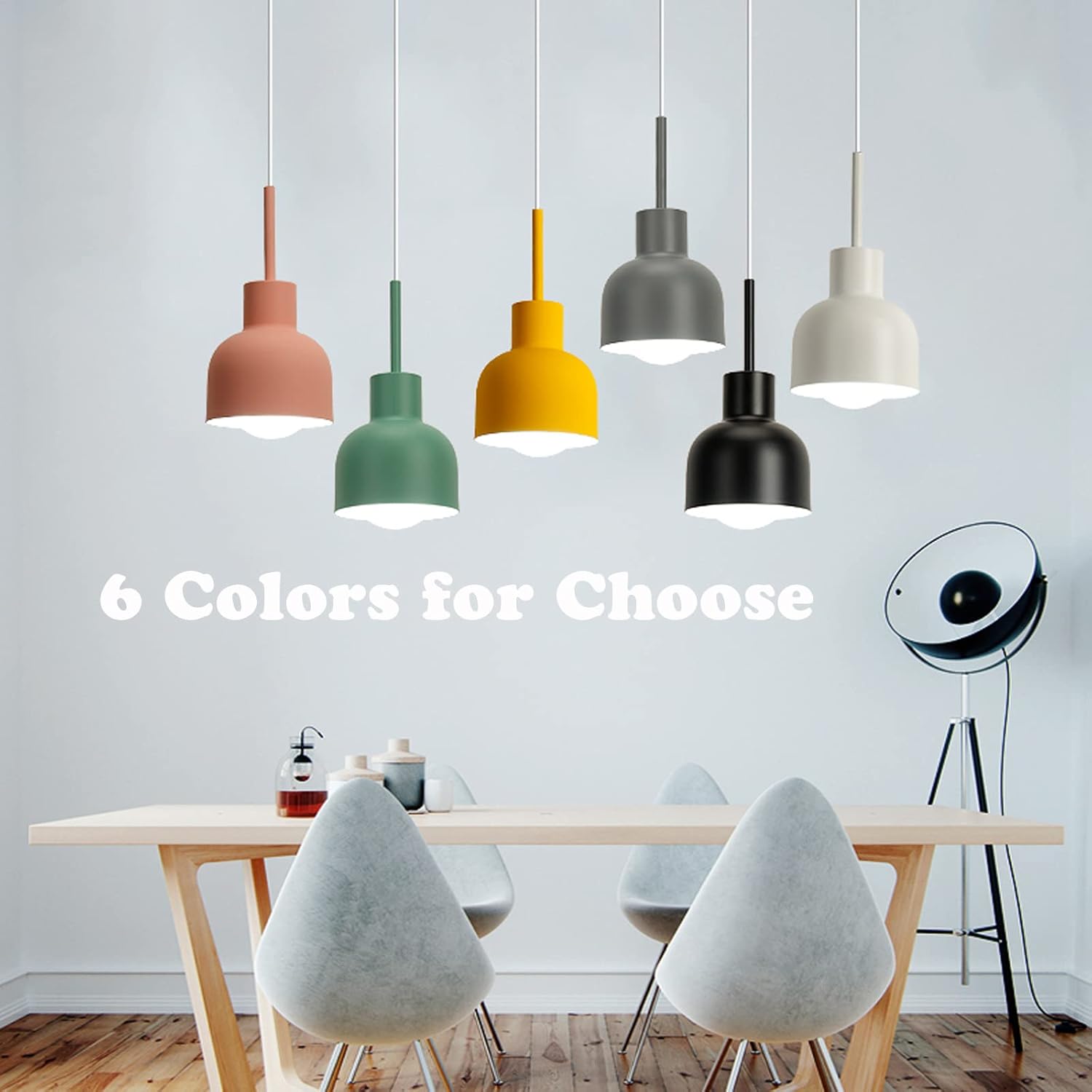 Dimmable Juno Track Pendant Light 32 Ft Macaron White