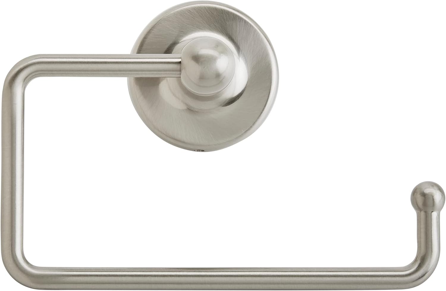 Amerock Wall Mounted Brushed Nickel Toilet Paper Holder