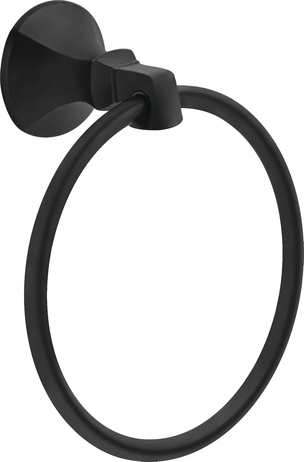 Delta Faucet 76446-BL Ashlyn Wall Mount Round Closed Towel Ring