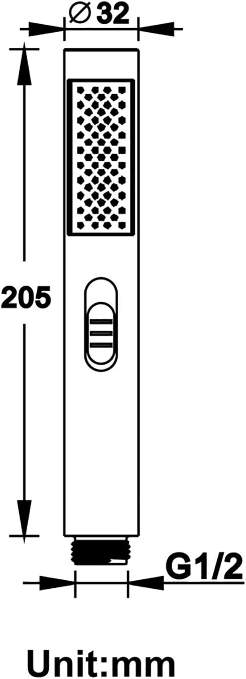 High-Pressure Dual-Function Handheld Shower Head