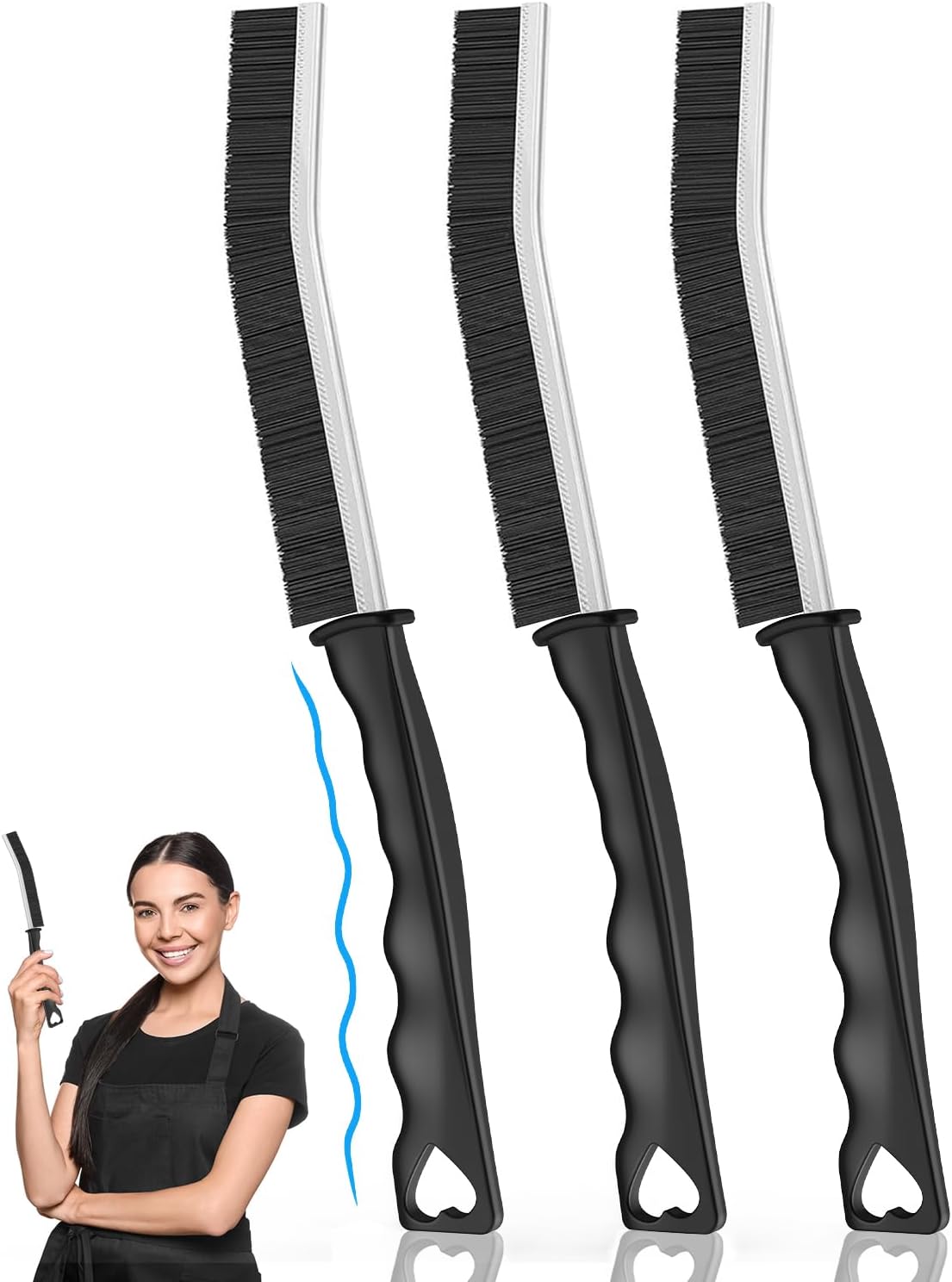 CODOGOY Crevice Cleaning Brush 3 Pack 1