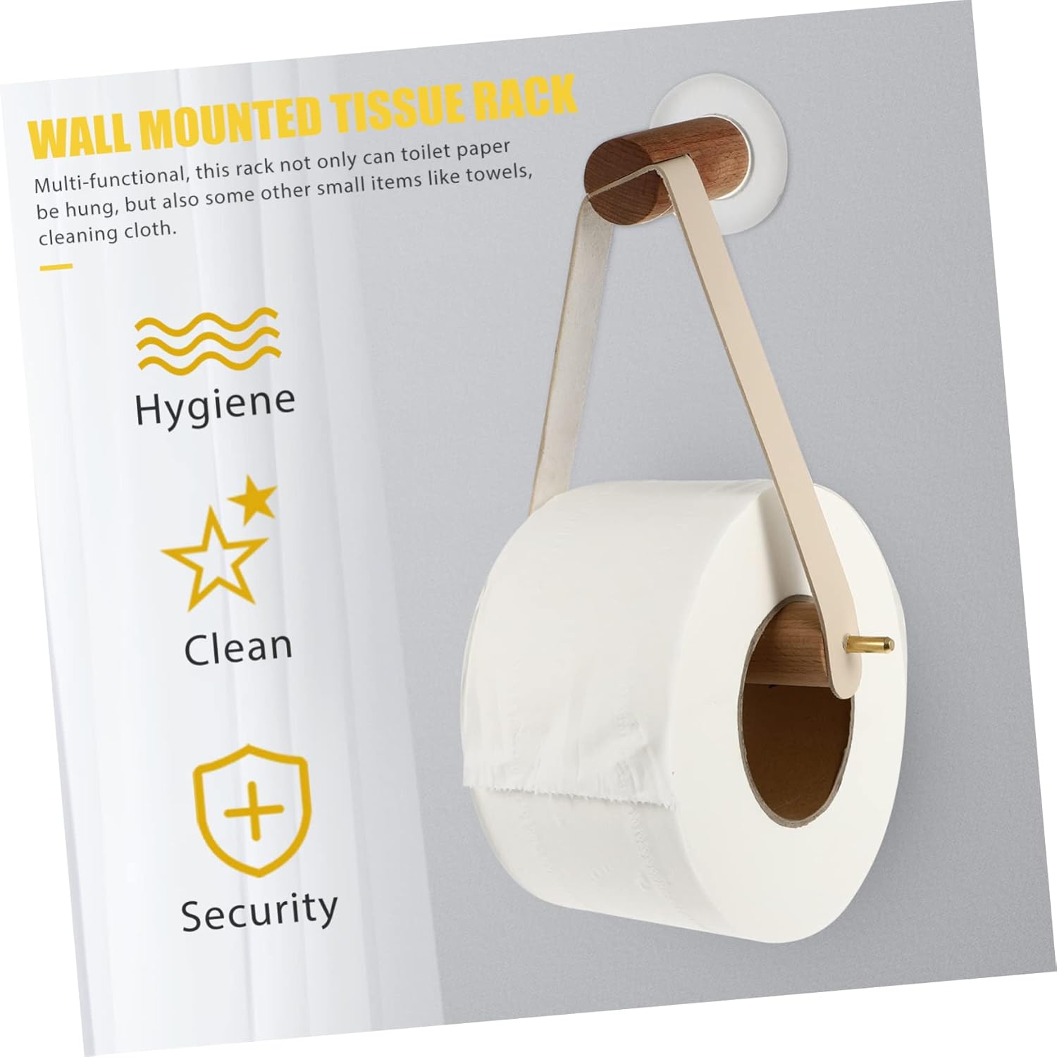 Operitacx Toilet Paper Holder Wall Mount Rack