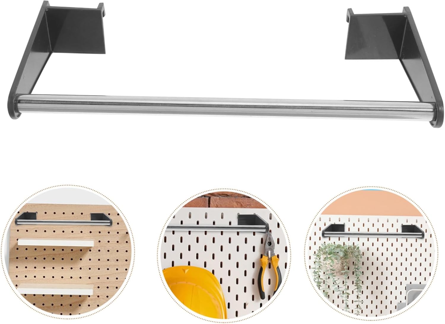 BUGUUYO Bathroom Pegboard Shelf Organizer 1