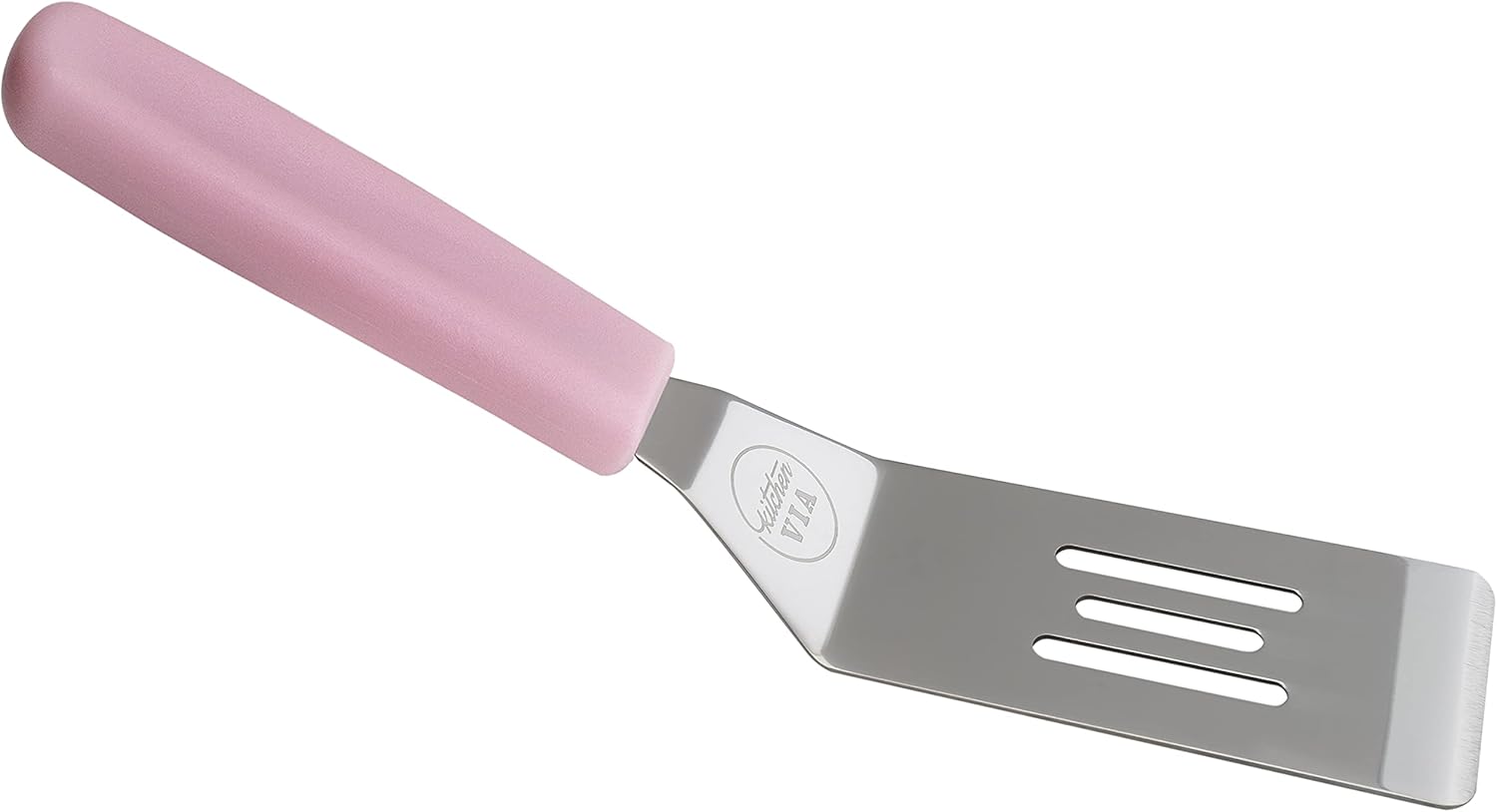 Pink Handle Cookie Spatula - Small and Heat Resistant