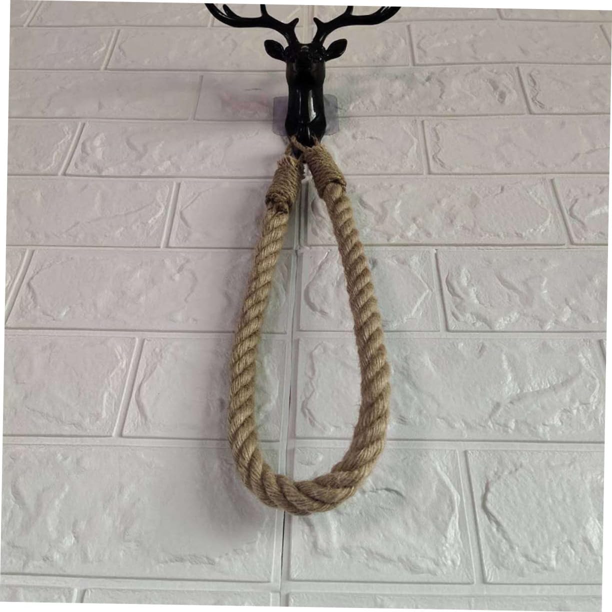 Vaguelly Rope Toilet Paper Holder Wall Mount Decor