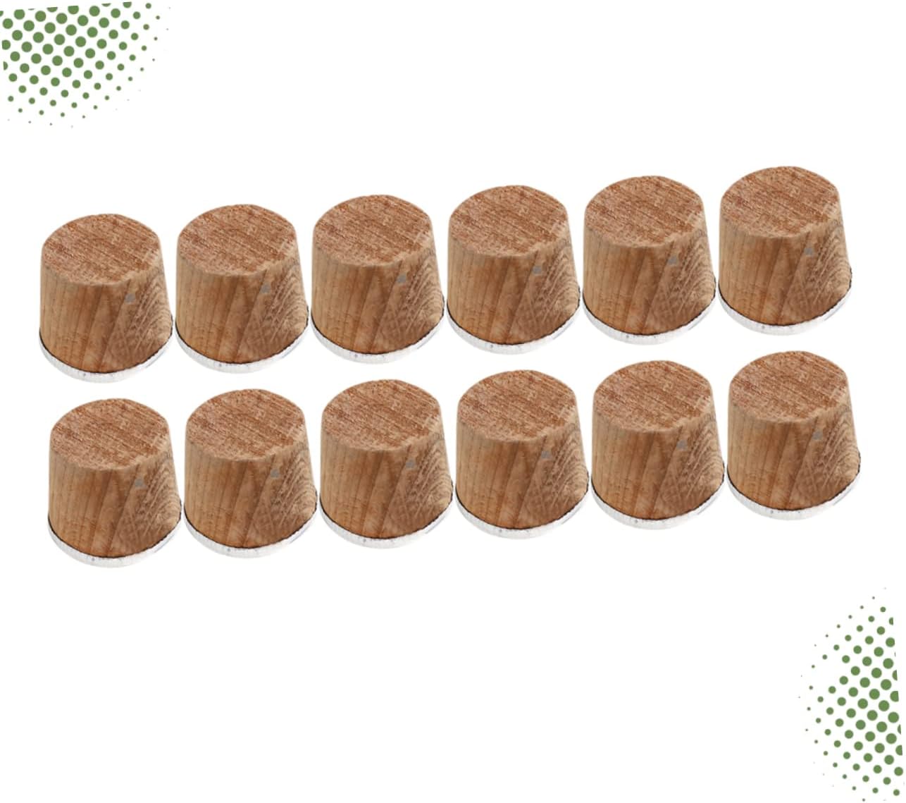 10pcs Wooden Cork Stoppers for Bottles and Kettles 1
