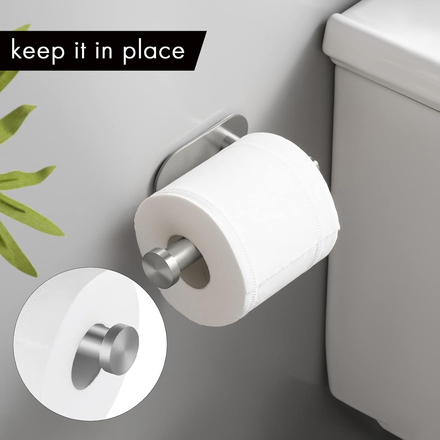 Rust-Resistent Self-Adhesive Towel Bar