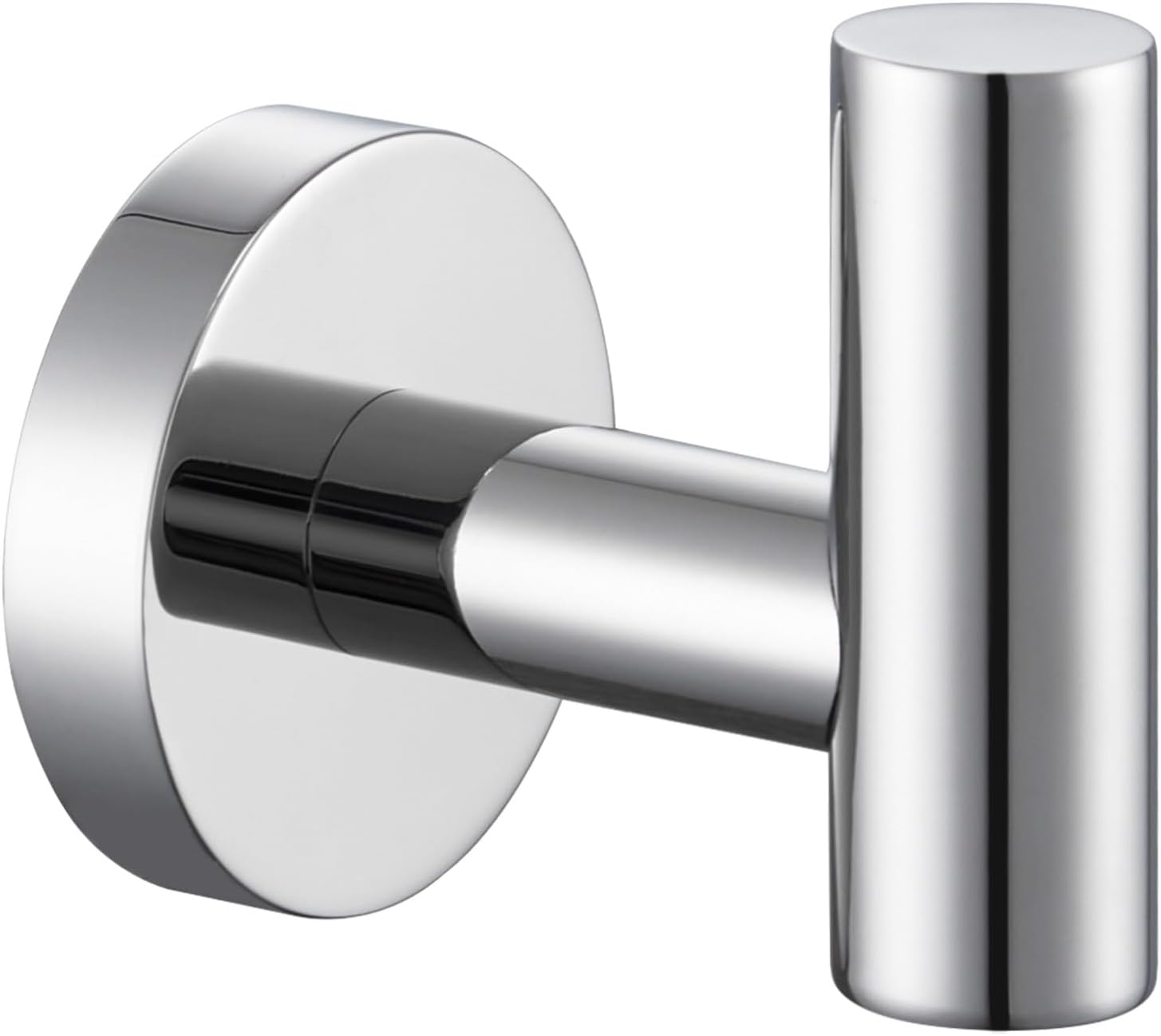 Angle Simple Bathroom Towel Hook Chrome