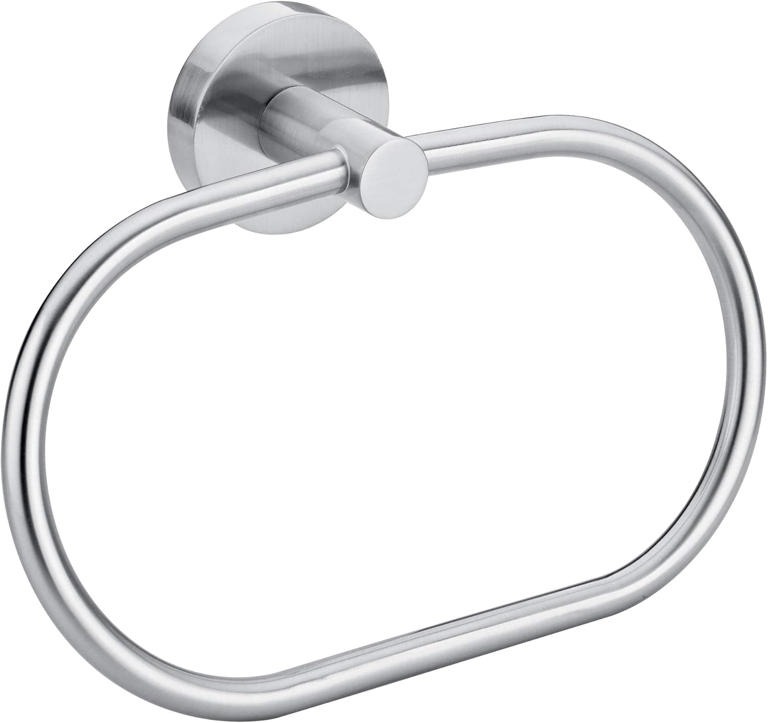 tesa Moon Hand Towel Ring - No Drill Chrome Metal