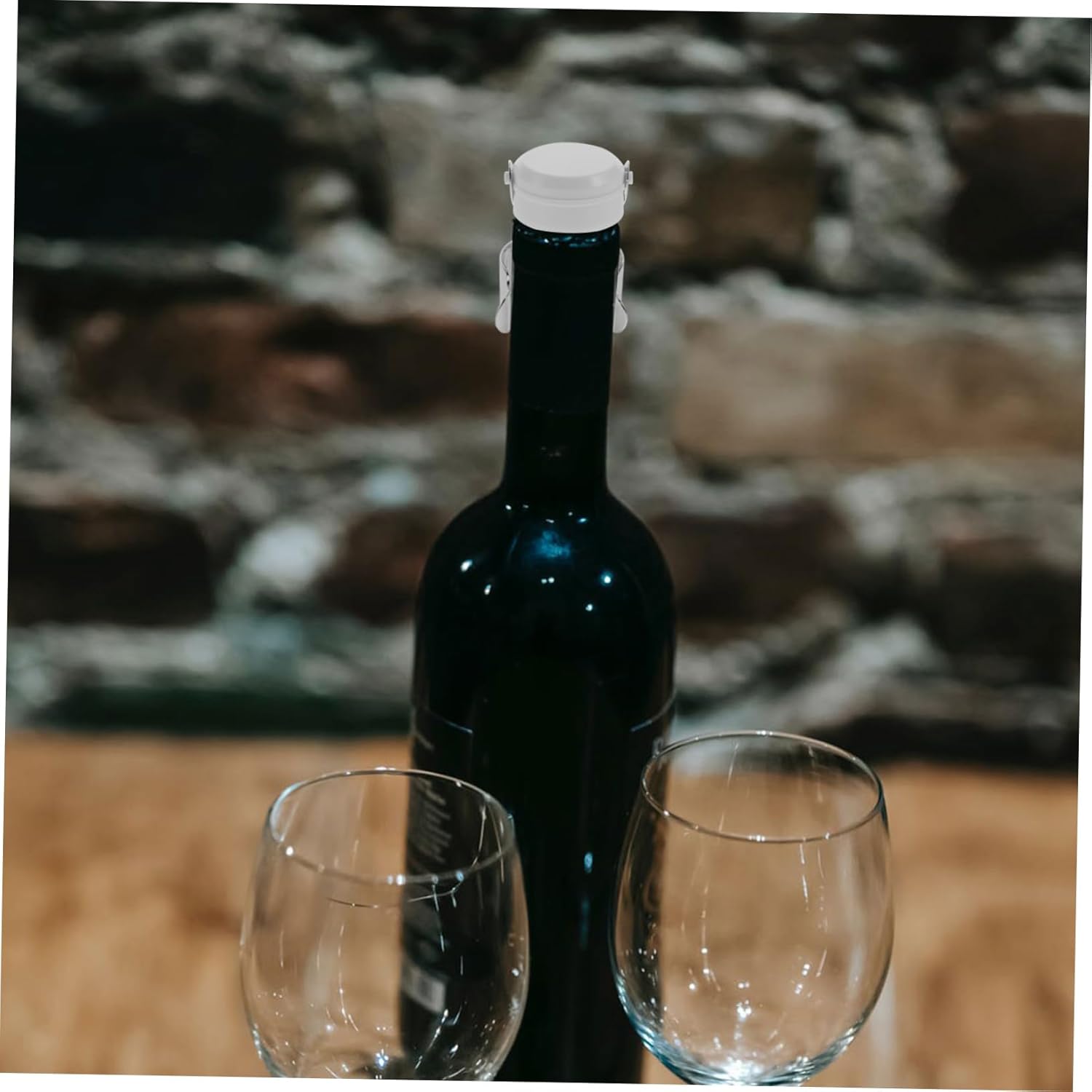 Zerodeko 2pcs Stainless Steel Wine Stoppers