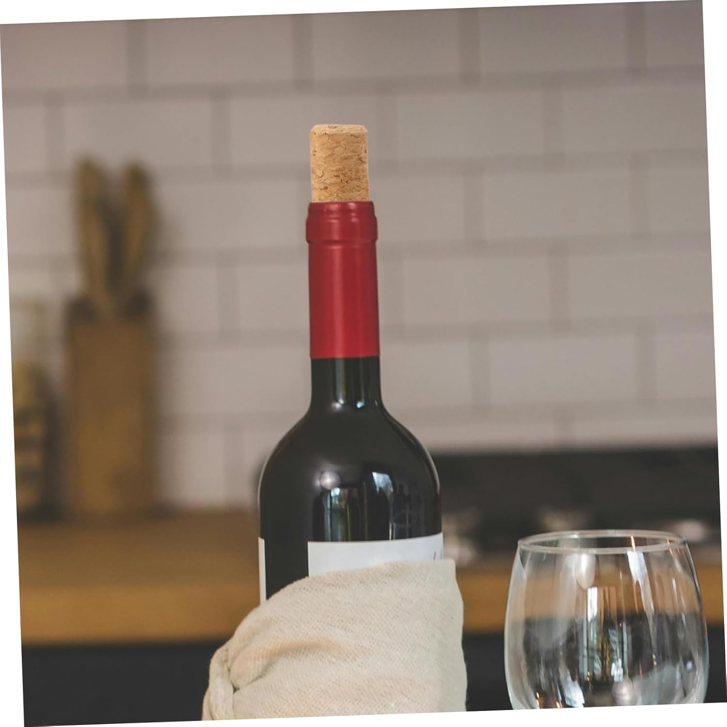 SECFOU 250 Pcs Cork Wine Stopper Set