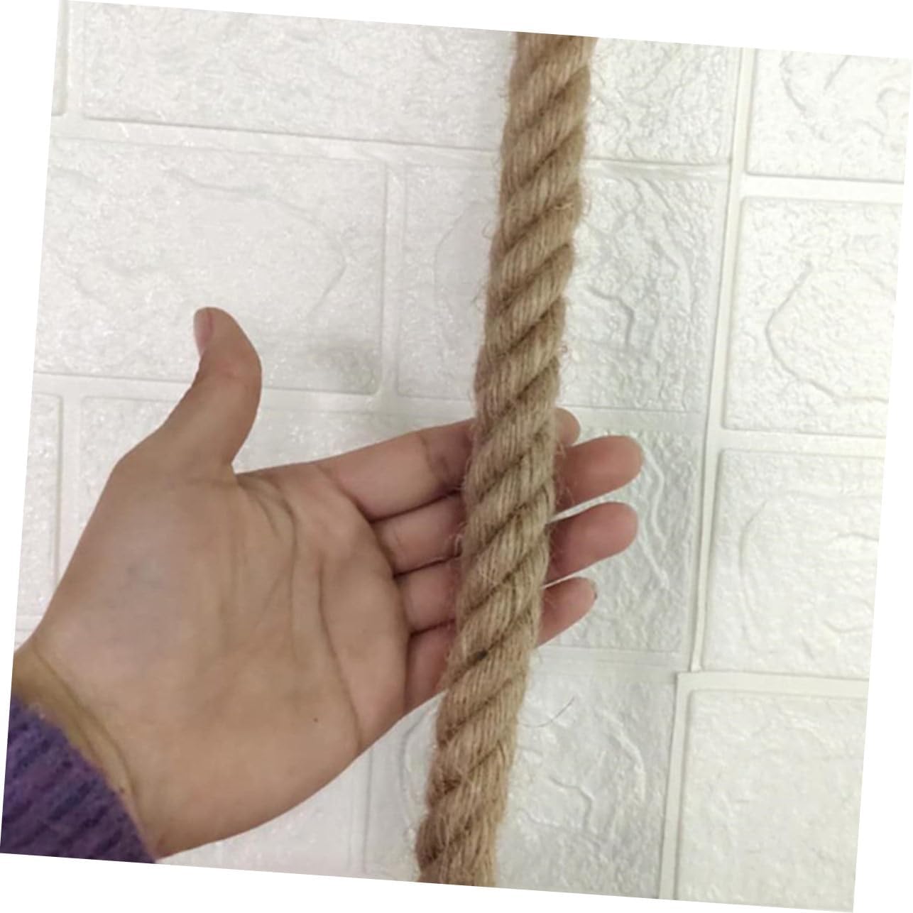 Vaguelly Rope Toilet Paper Holder Wall Mount Decor