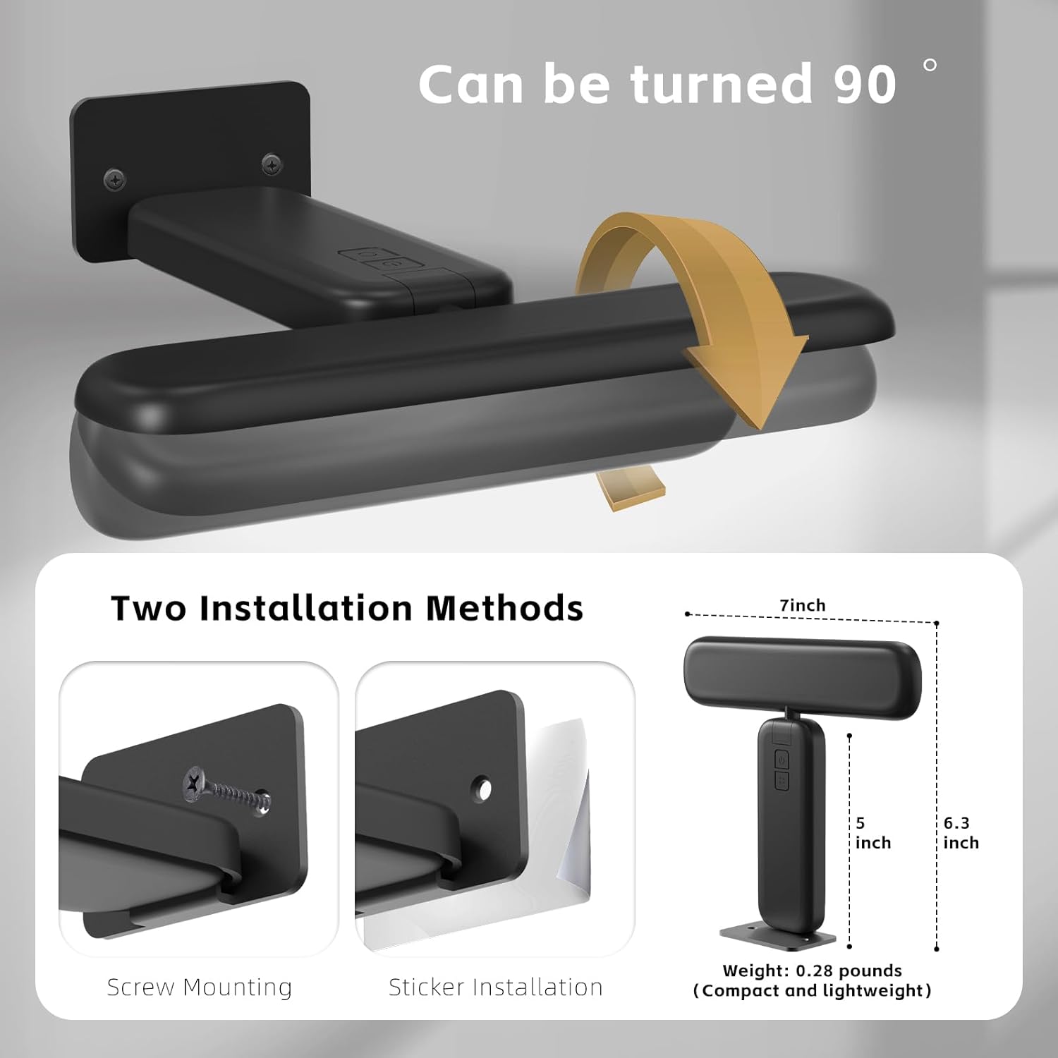 NARUNDREN 2 Pack Dimmable Picture Lights with Remote