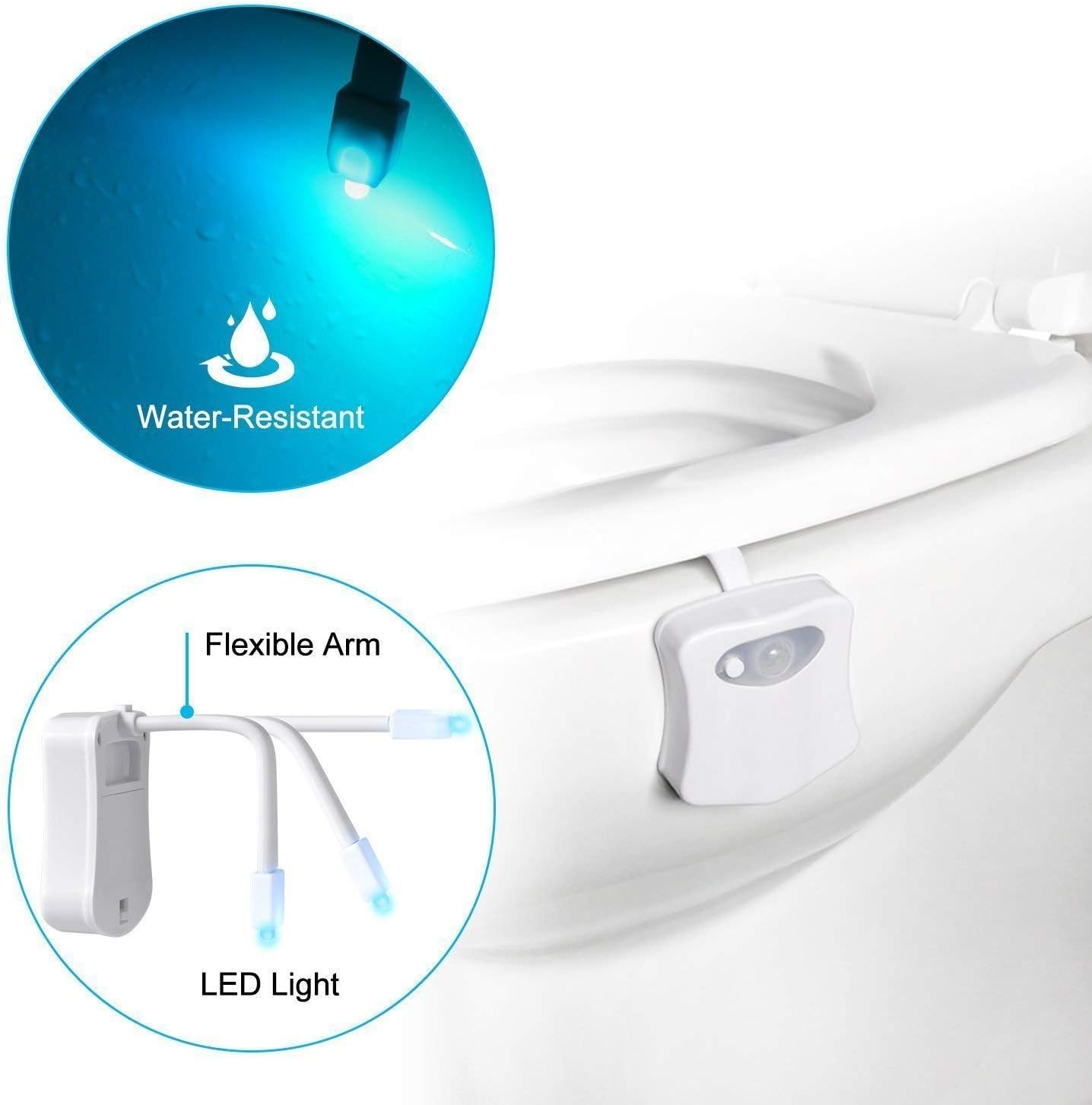 ZEZHOU Original Toilet Night Light 2 Pack